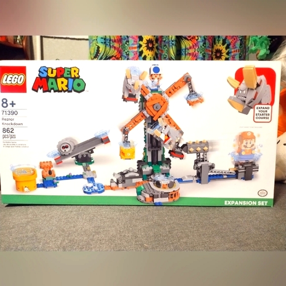 Lego | Toys | Lego Super Mario Reznor Knockdown 7239 | Poshmark